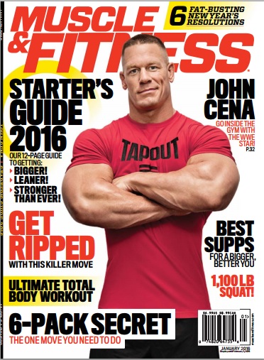 Muscle & Fitness USA – January 2016-P2P