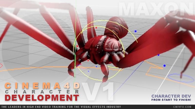 cmiVFX – Cinema 4D Character Development Volume 1