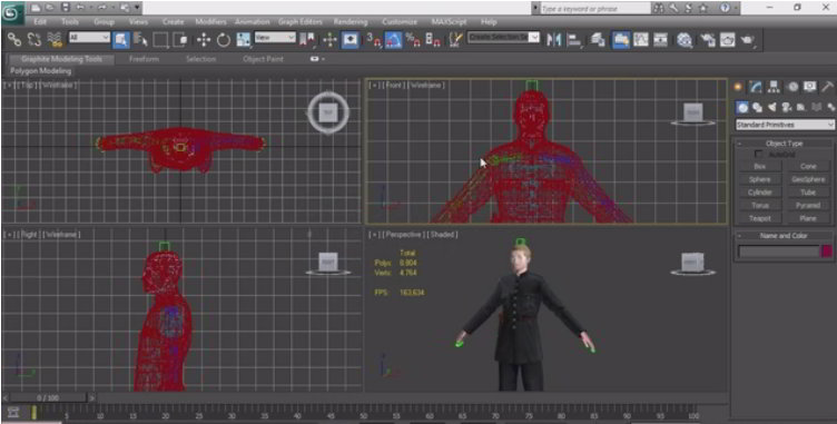 Using Animated 3D Studio Max Character Models in Unity Games