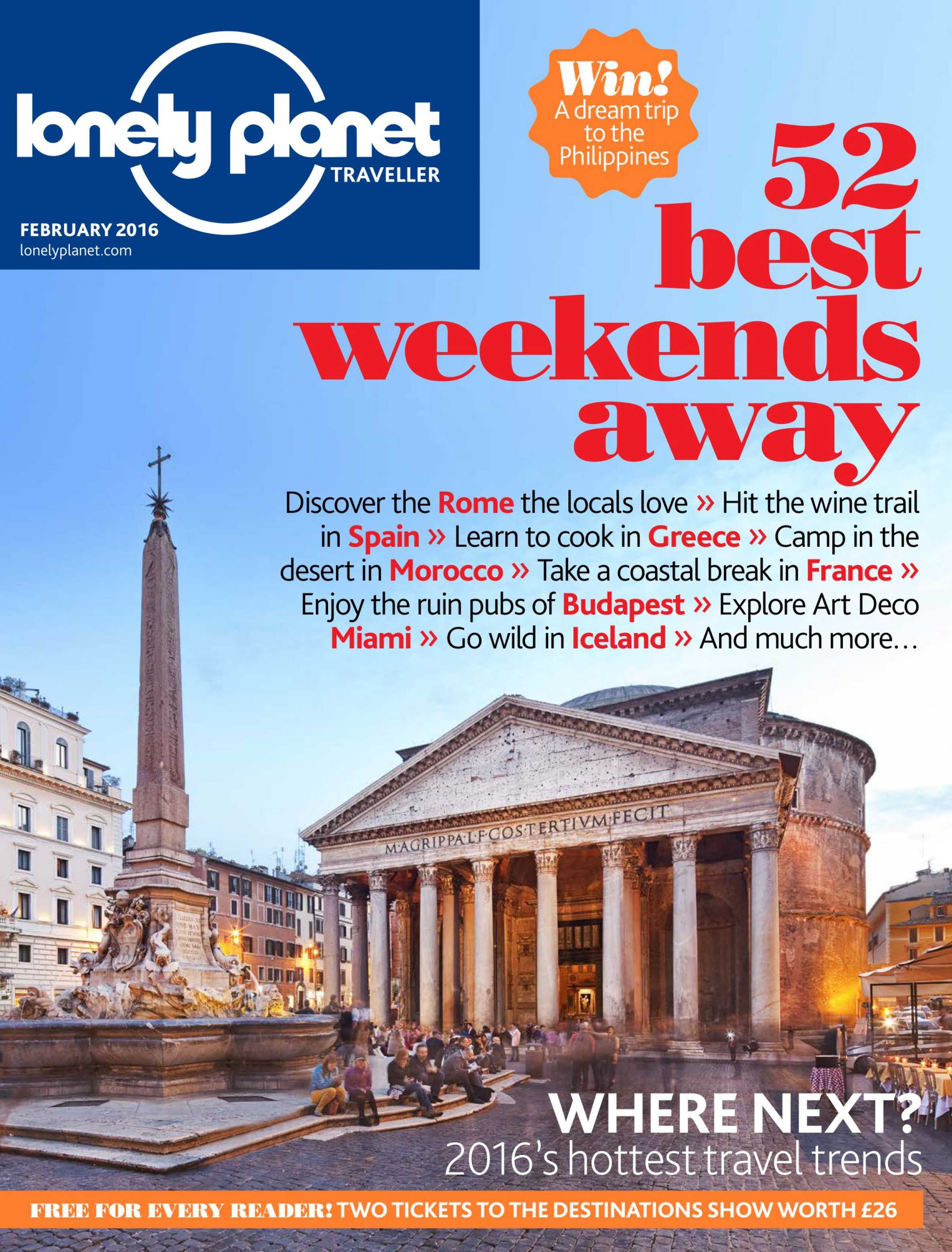 Lonely Planet Traveller UK – February 2016-P2P