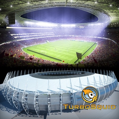 Turbosquid Soccer Stadium CF