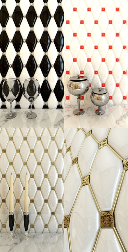 Adex tile series Rombos (9 species)