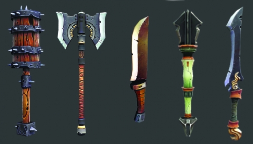 Uartsy – Creating Stylized Game Weapons