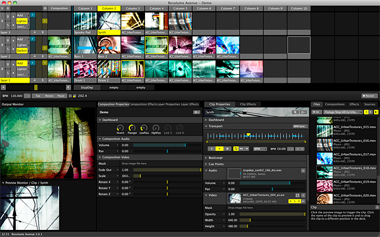 Resolume Avenue 3.3.2 (Windows/MAC OSX)