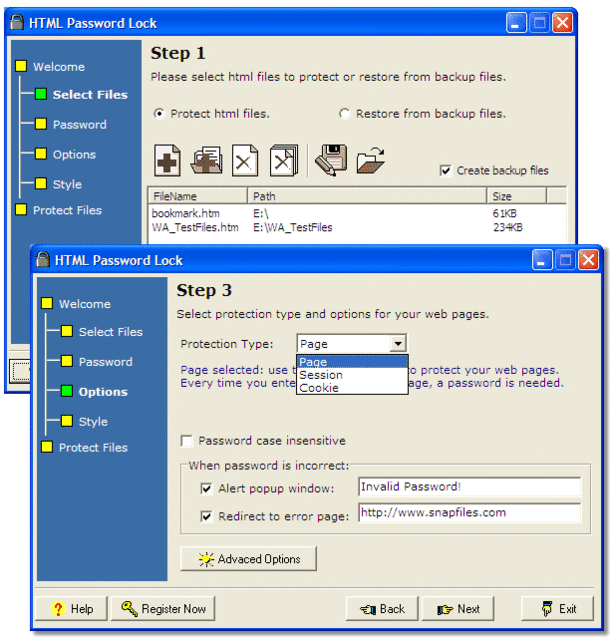 MTop HTML Password Lock 5.4