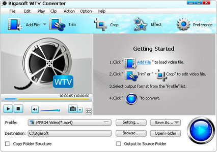 Bigasoft WTV Converter 3.6.20.4501