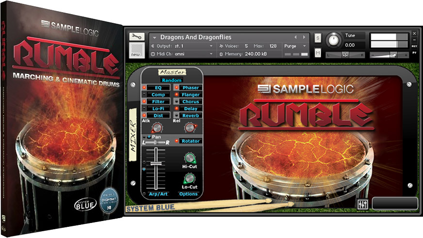 Sample Logic Rumble KONTAKT DVD9 / RE-UPLOAD