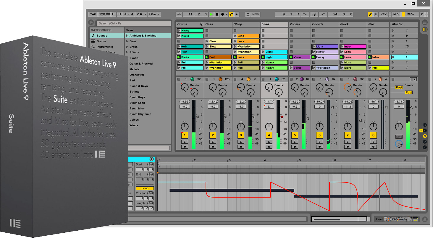 Ableton Live Suite 9.2.3 Multilingual MacOSX