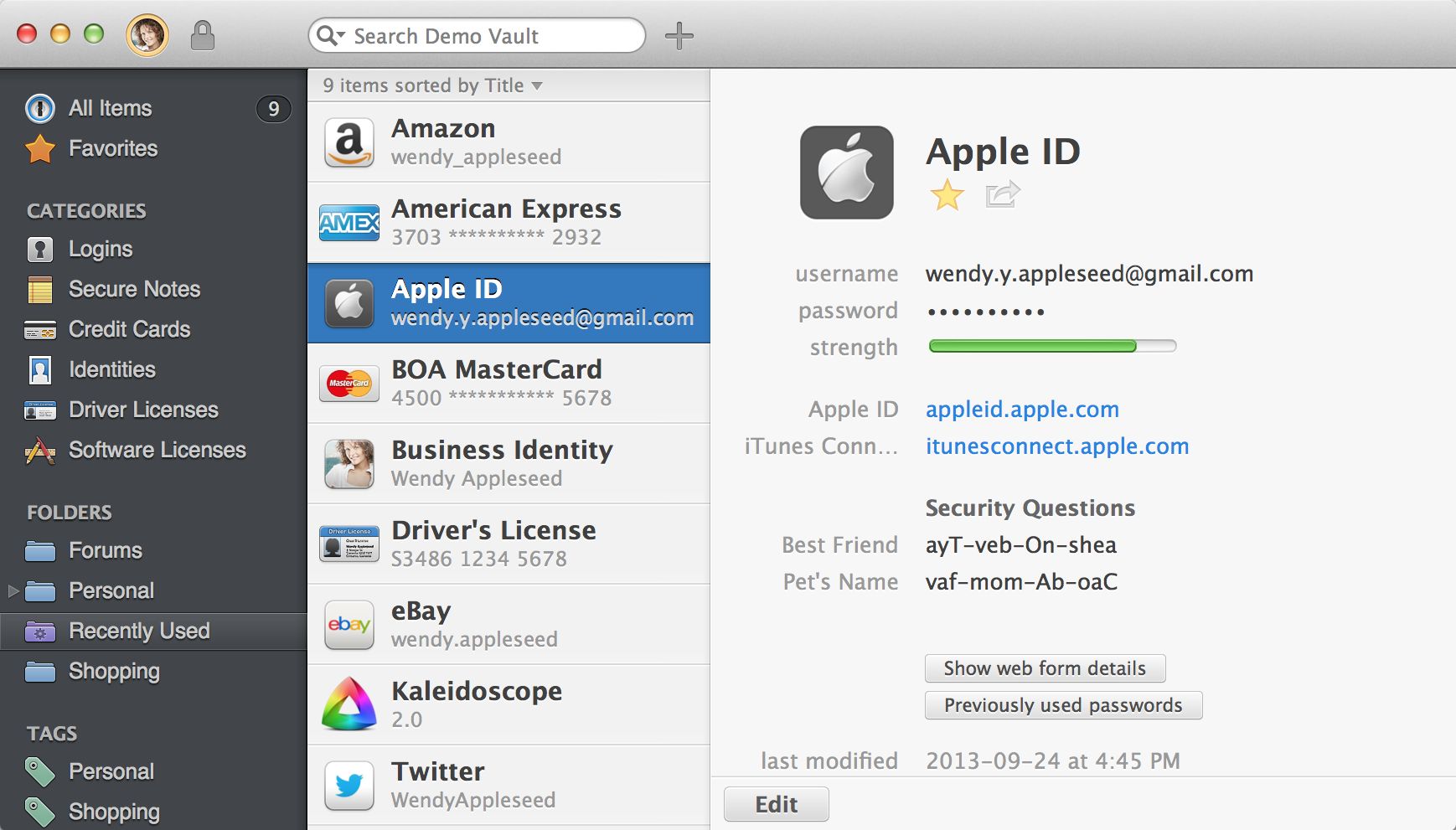 1Password 5.4 Multilingual MacOsX