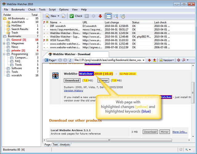 WebSite-Watcher 2014 14.2 Personal Edition