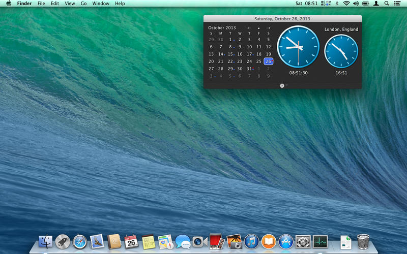 VistaClock v1.5.5 Mac OS X