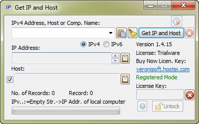 Veronisoft Get IP and Host 1.4.15