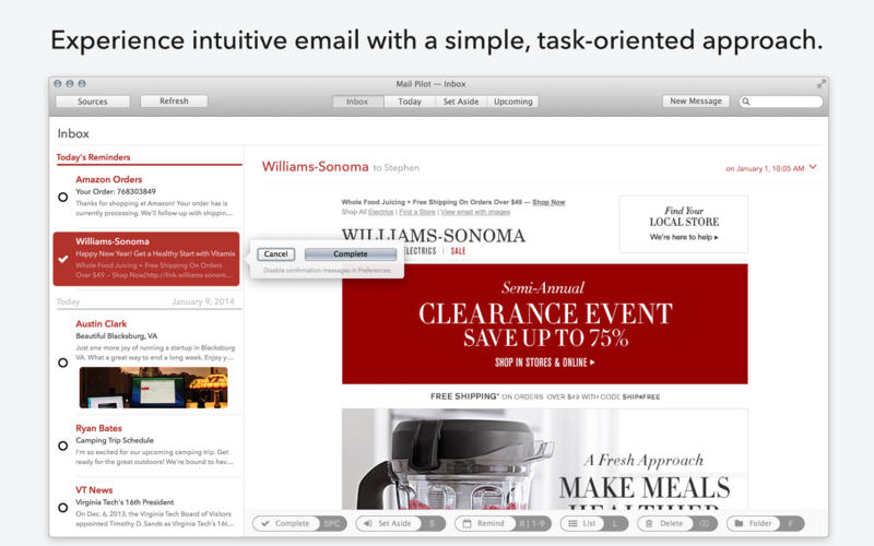 Mail Pilot v1.1.2 Mac OS X