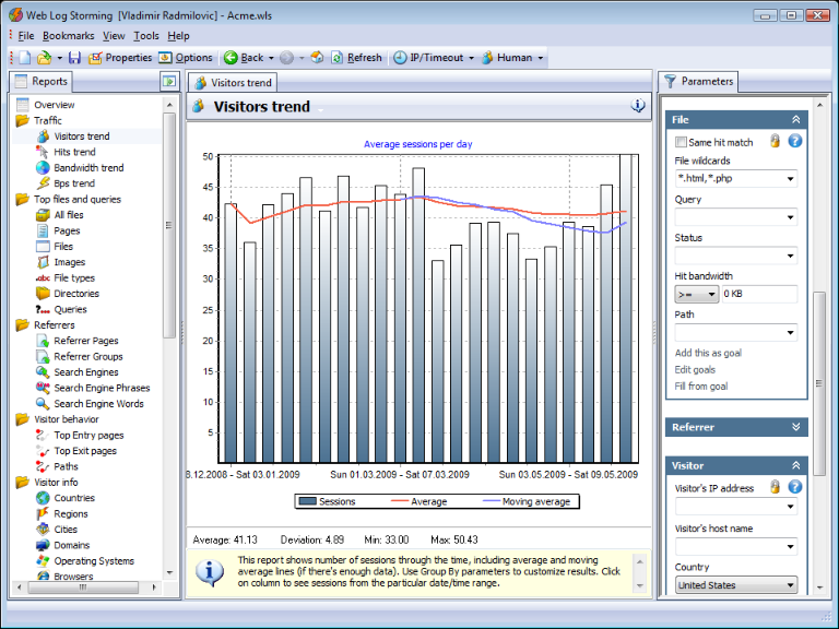 Dataland Web Log Storming 3.0 Build 658 Professional Edition Portable