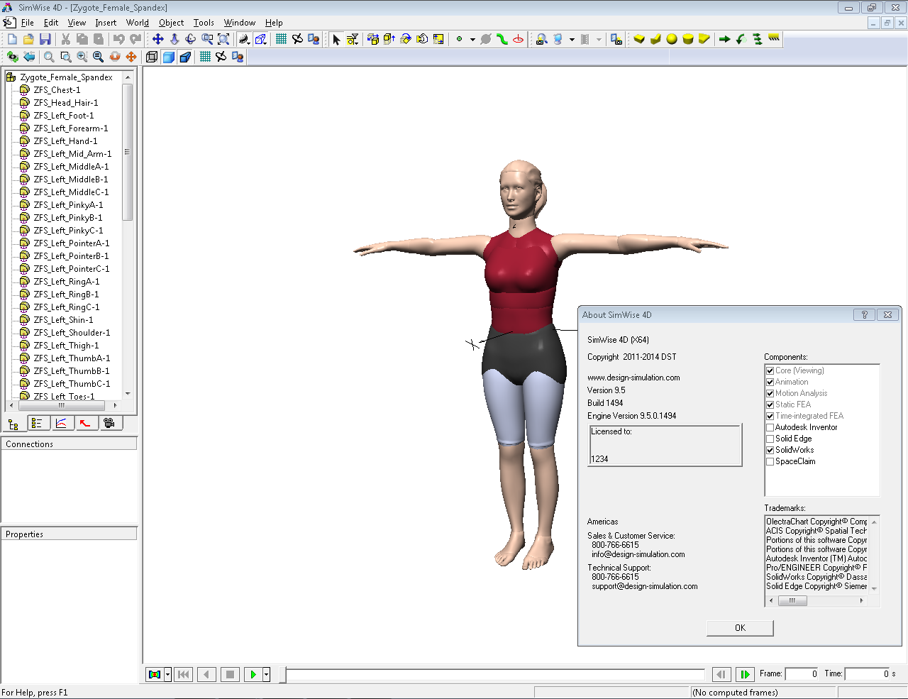 Design Simulation SimWise4D 9.5.0