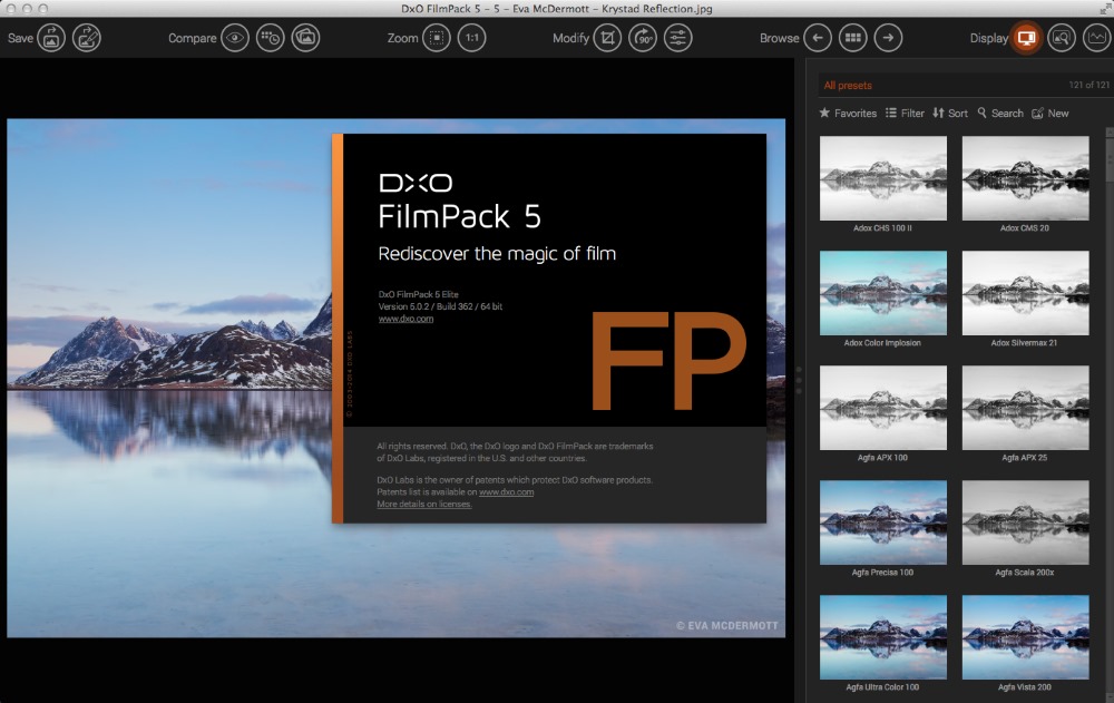 DxO FilmPack Elite 5.0.2 Build 362 Multilingual Mac OS X