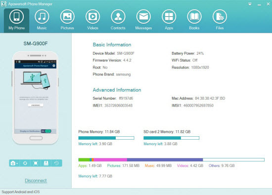 Apowersoft Phone Manager 2.0.8