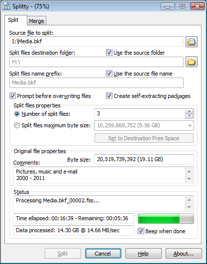 Splitty 5.12 Build 13176