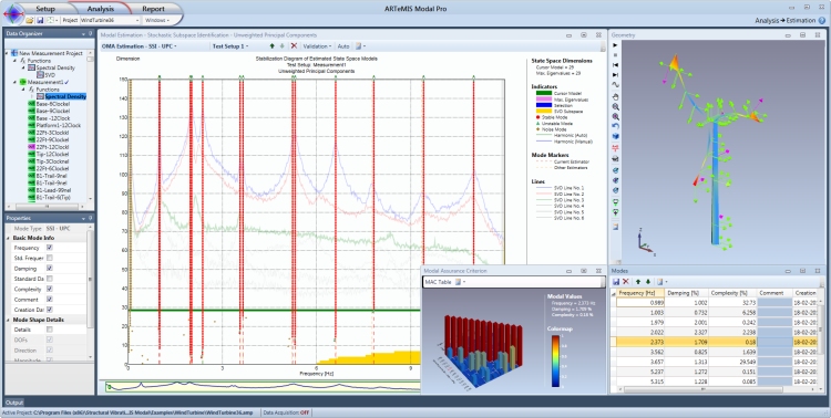 Structural Vibration Solutions ARTeMIS Modal 4.0.0.2