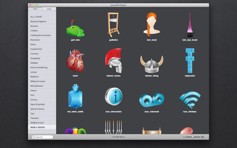 Jumsoft Clipart v2.0  MacOSX Retail