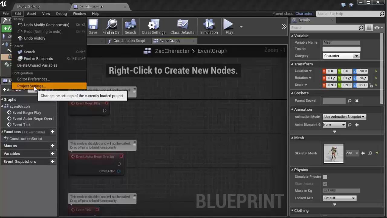 3DMotive – Quicktime Events in UE4 Volume 1