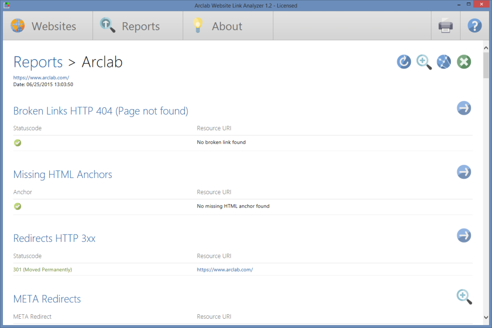 Arclab Website Link Analyzer 1.2