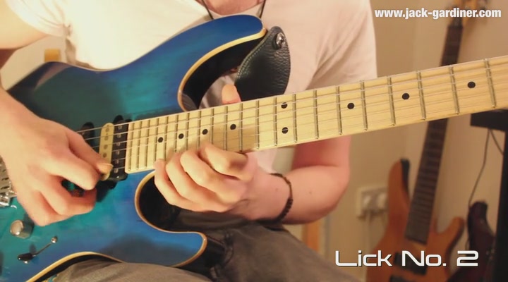 Jack Gardiner: 20 Technique Heavy Rock Fusion Licks (2015)