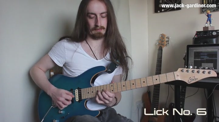 Jack Gardiner: 20 Technique Heavy Rock Fusion Licks (2015)