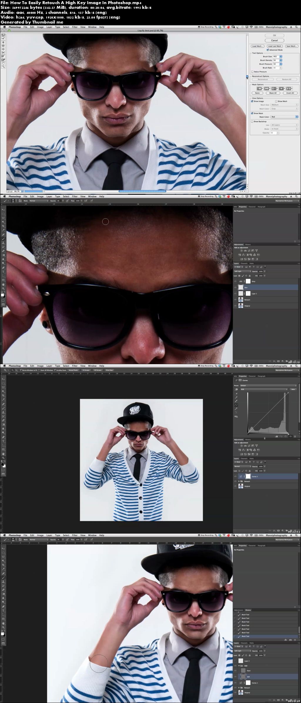 How To Easily Retouch A High Key Image In Photoshop