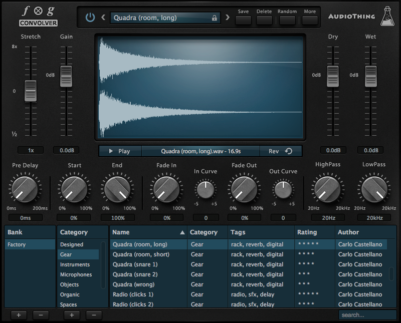 AudioThing Fog Convolver 1.1.0 (Win/Mac)