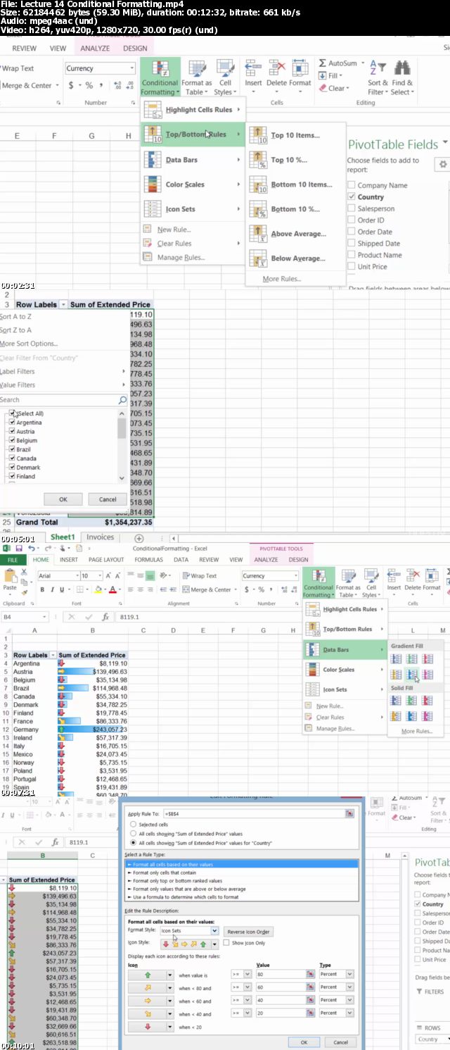 Stress-Free Excel 2013 PivotTables: Analyzing Your Data