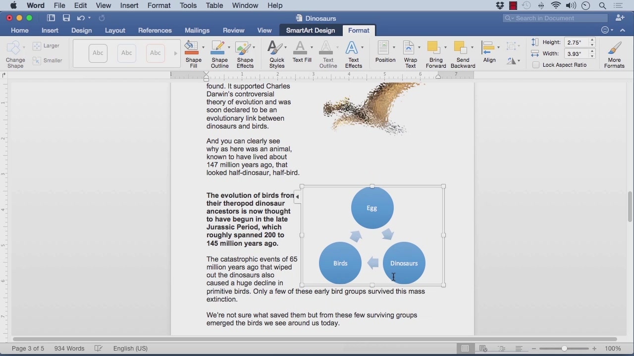 O'Reilly Media - Learning Microsoft Word 2016 for Mac Training Video (2015)