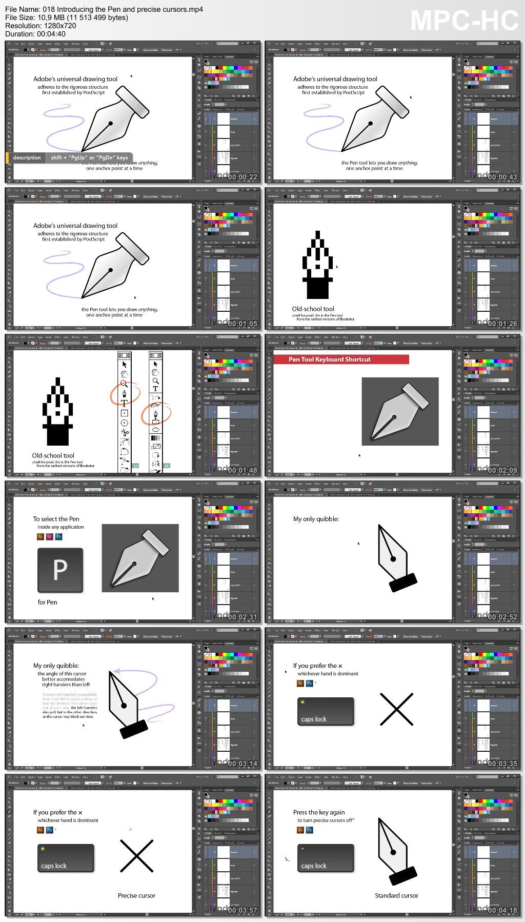 Lynda - Pen Tool: Fundamentals