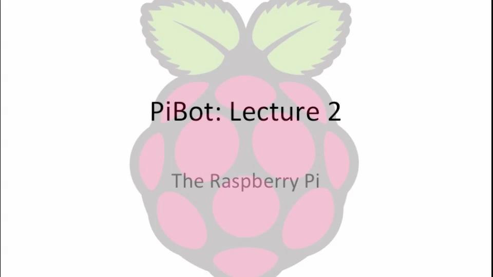 Udemy – PiBot: Build Your Own Raspberry Pi Powered Robot