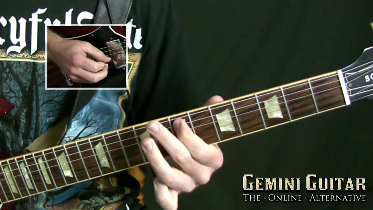 Gemini Video Guitar Lesson - Classic Doom Style (2015)