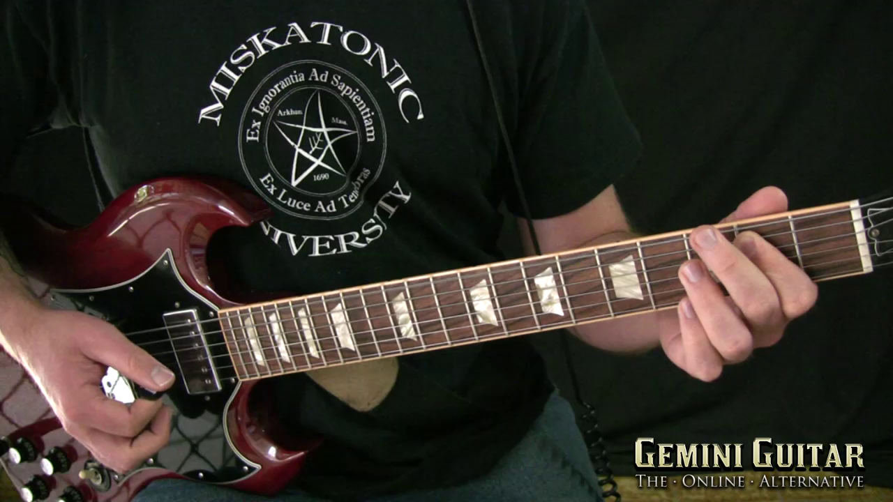 Gemini Video Guitar Lesson - Stoner Rock Riffing Volume One (2015)