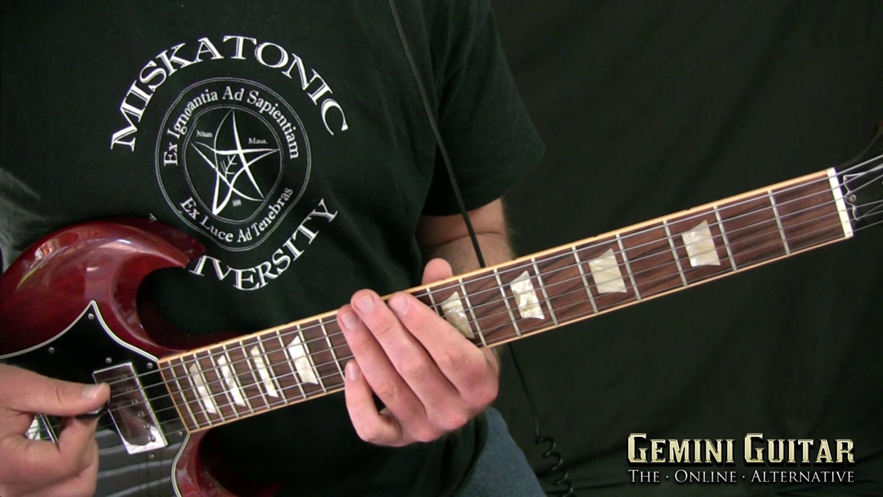 Gemini Video Guitar Lesson - Stoner Rock Riffing Volume One (2015)