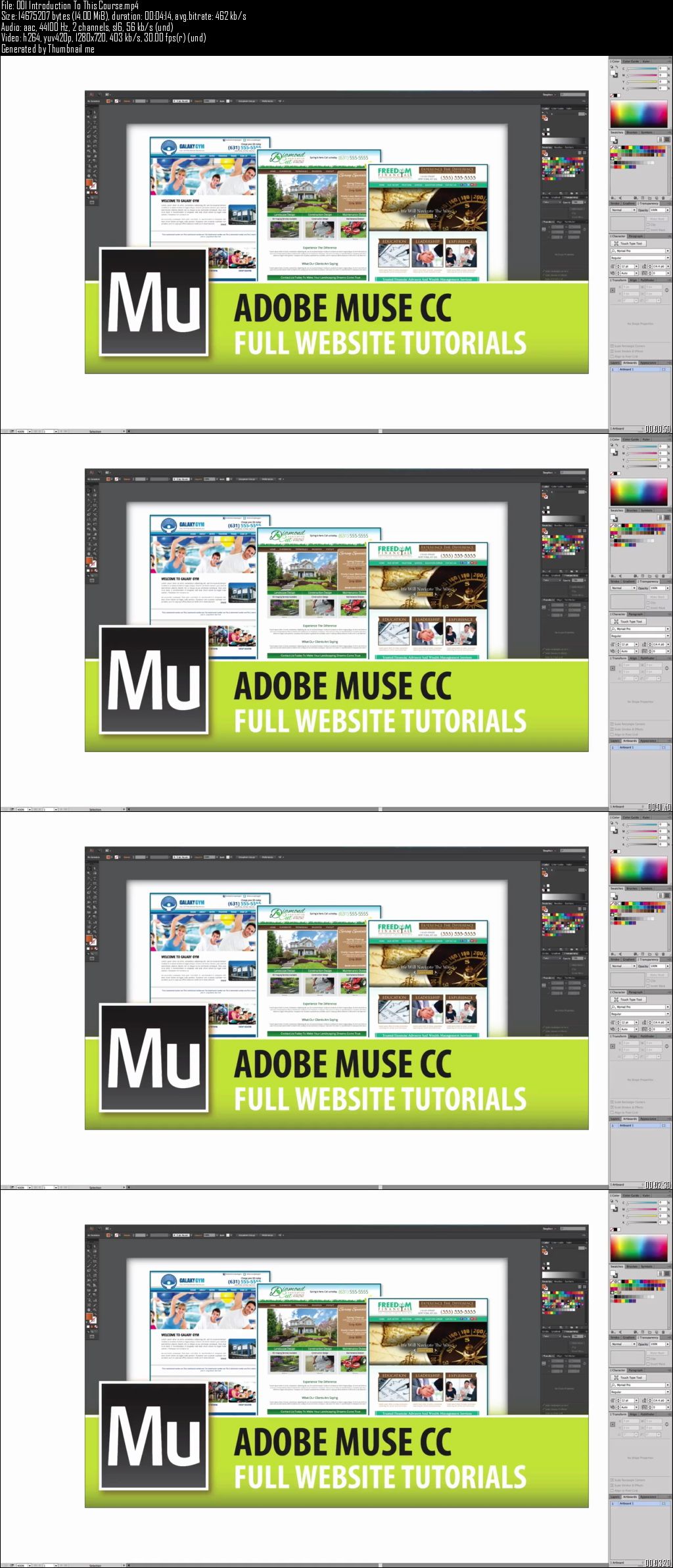 Udemy – Adobe Muse - Full Website Tutorials From Start To Finish