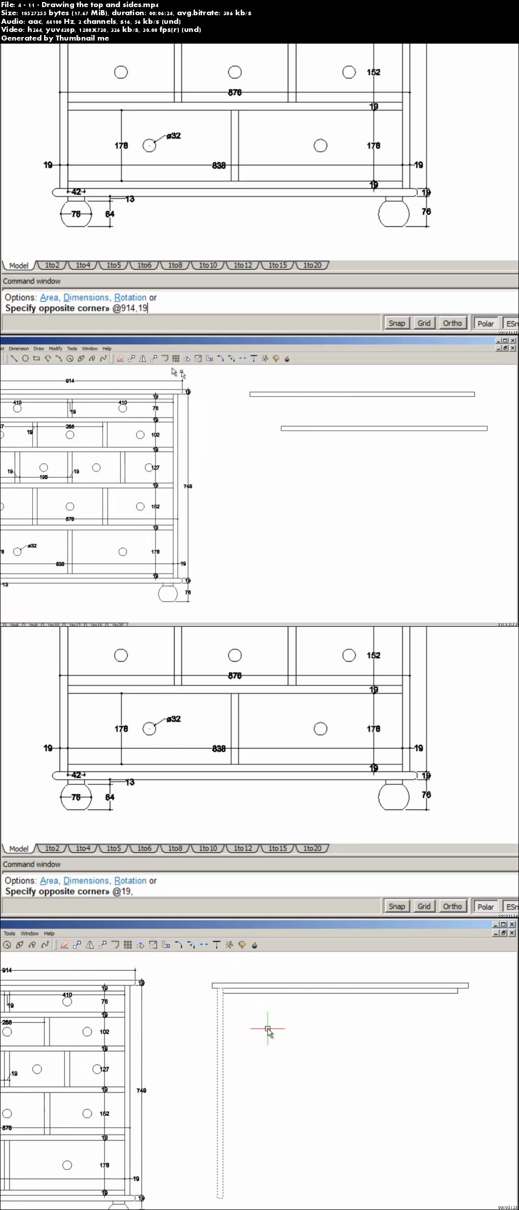 CAD for Woodworkers: makes it easy to draw woodworking plans