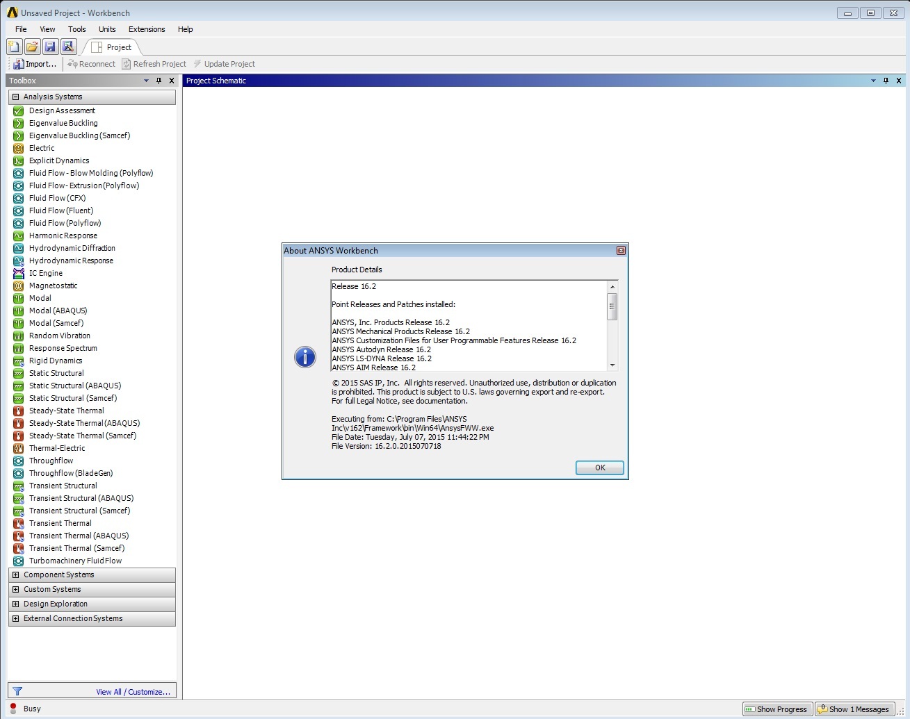 ANSYS Products 16.2