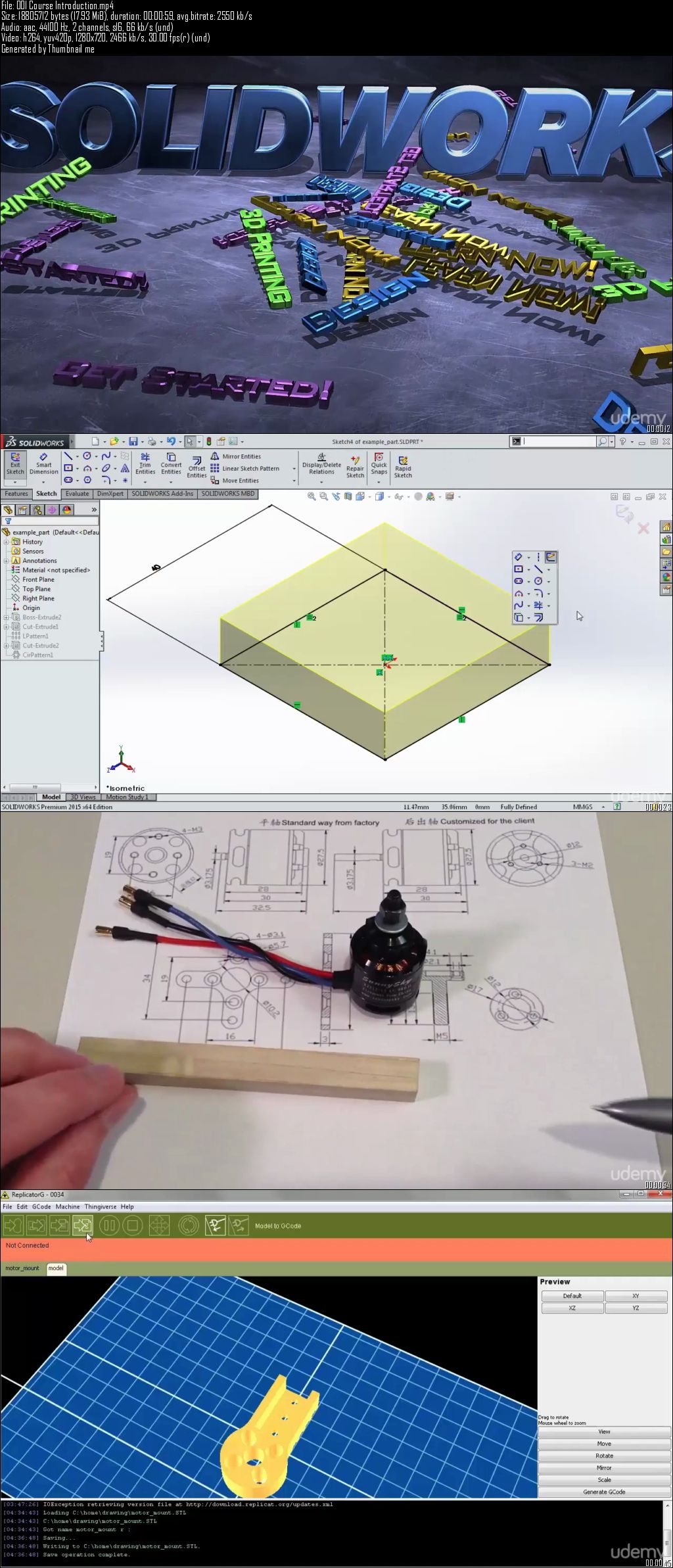 Udemy – Getting Started with Solidworks