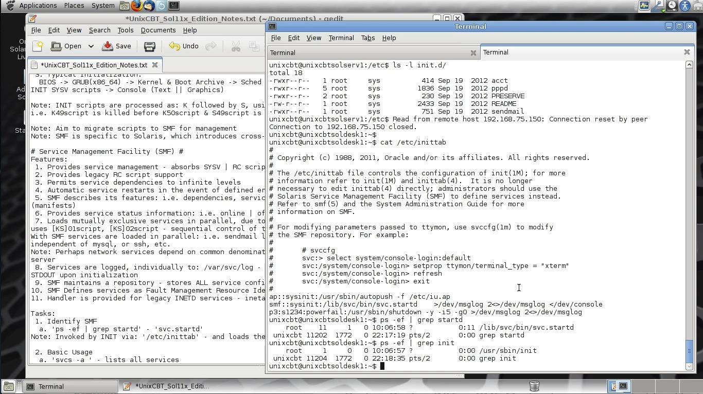 UnixCBT Sol11x Edition