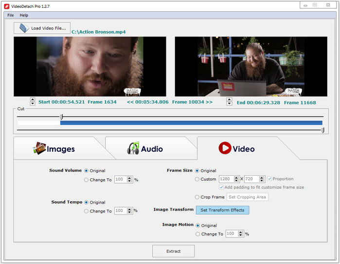 VideoDetach Pro 1.2.7