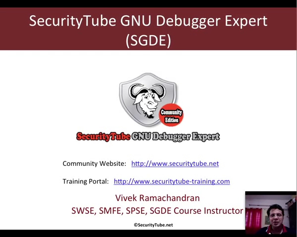 Pentester Academy - GNU Debugger Megaprimer