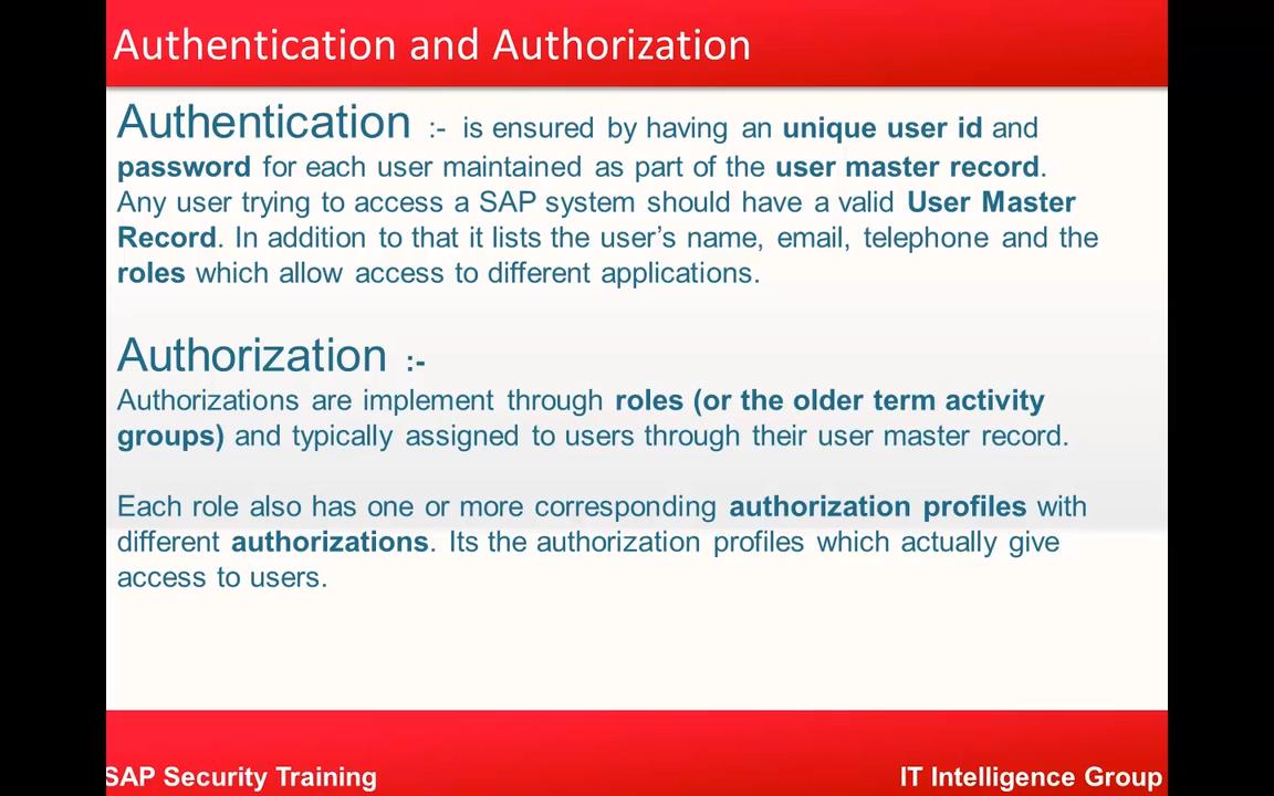 SAP - SAP Audit