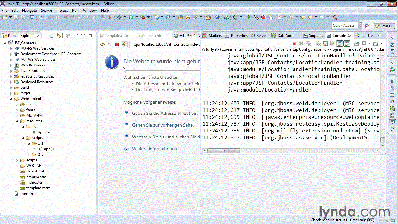 Dynamische Webanwendungen mit JSF JavaServer Faces – Architektur, Layoutsystem, praktische Anwendung