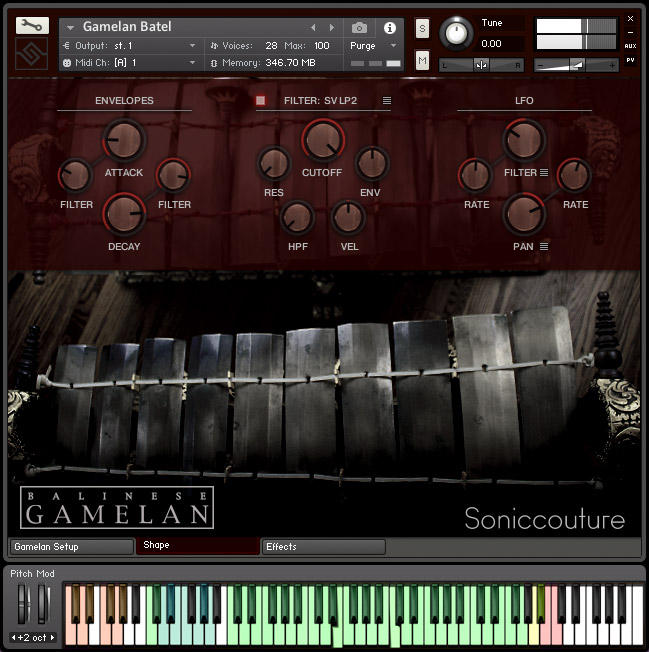 SonicCouture Balinese Gamelan II KONTAKT