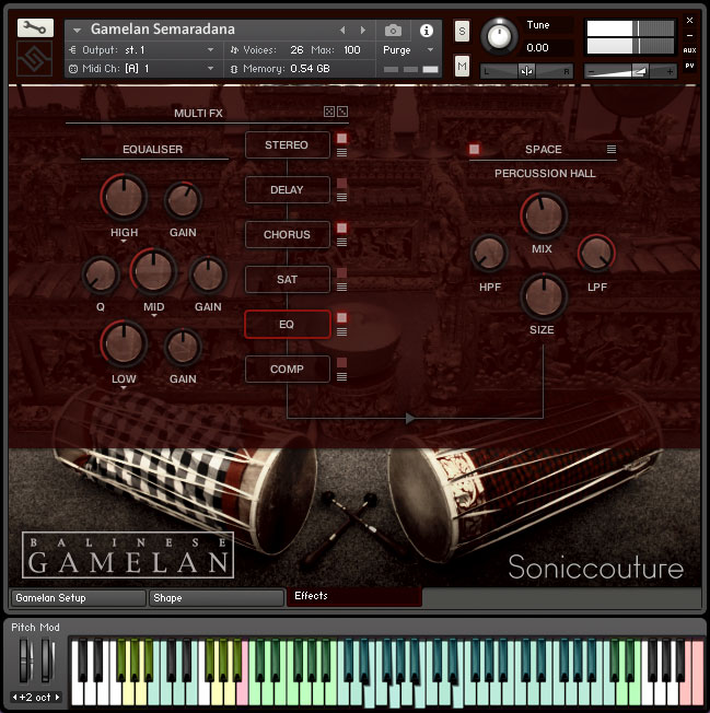 SonicCouture Balinese Gamelan II KONTAKT