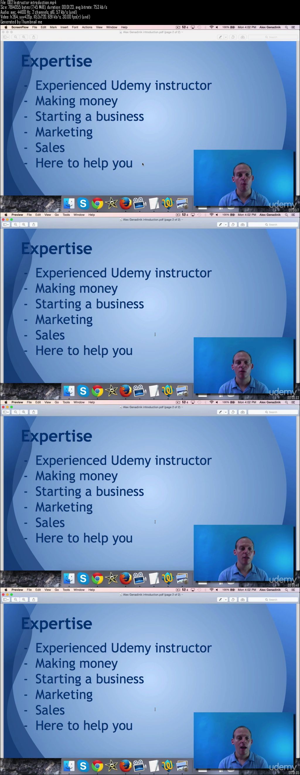 Udemy – How to sell with video