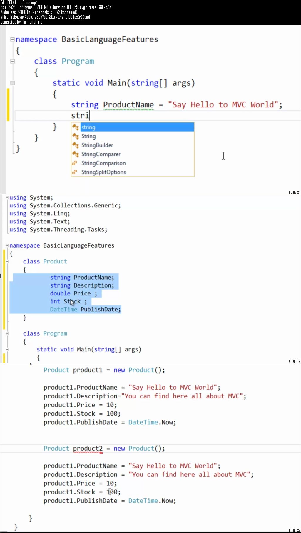 Udemy – Say Hello to MVC World : Asp Net